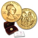2008-W 1/2 oz Gold Louisa Adams BU (w/Box & COA)