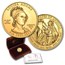 2008-W 1/2 oz Gold Louisa Adams BU (w/Box & COA)