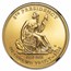 2008-W 1/2 oz Gold Van Buren's Liberty MS-70 NGC