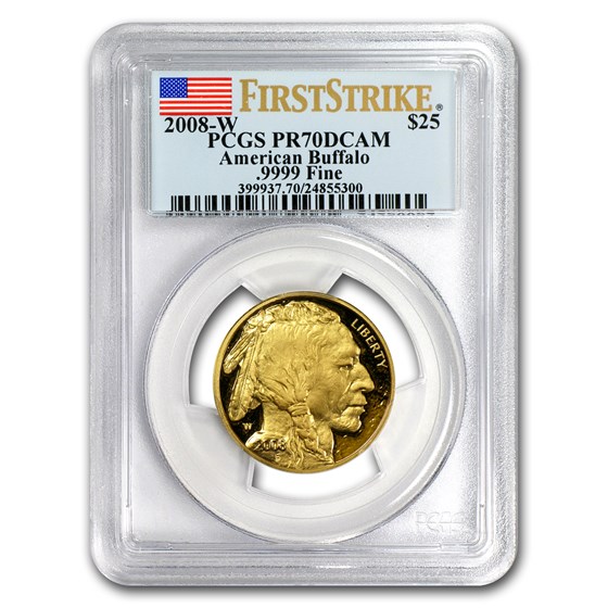 2008-W 1/2 oz Proof Gold Buffalo PR-70 PCGS (FS) 2008-W 1/2 oz Proof Gold Buffalo PR-70 PCGS (FS)