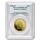 2008-W 1/2 oz Proof Gold Jackson's Liberty PR-69 PCGS
