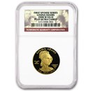 2008-W 1/2 oz Proof Gold Louisa Adams PF-69 NGC