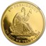 2008-W 1/2 oz Proof Gold Van Buren's Liberty PF-70 NGC