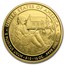 2008-W 1/2 oz Proof Gold Van Buren's Liberty (w/Box & COA)