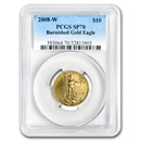 2008-W 1/4 oz Burnished American Gold Eagle MS/SP-70 PCGS