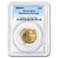 2008-W 1/4 oz Burnished American Gold Eagle MS/SP-70 PCGS