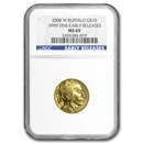 2008-W 1/4 oz Gold Buffalo MS-69 NGC (Early Releases)