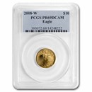 2008-W 1/4 oz Proof American Gold Eagle PR-69 DCAM PCGS