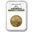 2008-W 1 oz Burnished Gold Eagle MS-70 NGC