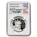 2008-W 1 oz Proof American Platinum Eagle PF-70 NGC (Castle) 2008-W 1 oz Proof American Platinum Eagle PF-70 NGC (Castle)