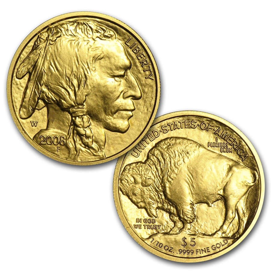 Buy 2008-W 4-Coin Gold Buffalo Set BU (w/Box & COA) | APMEX