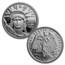 2008-W 4-Coin Proof American Platinum Eagle Set (w/Box & COA)