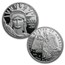 2008-W 4-Coin Proof American Platinum Eagle Set (w/Box & COA)