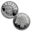 2008-W 4-Coin Proof American Platinum Eagle Set (w/Box & COA)