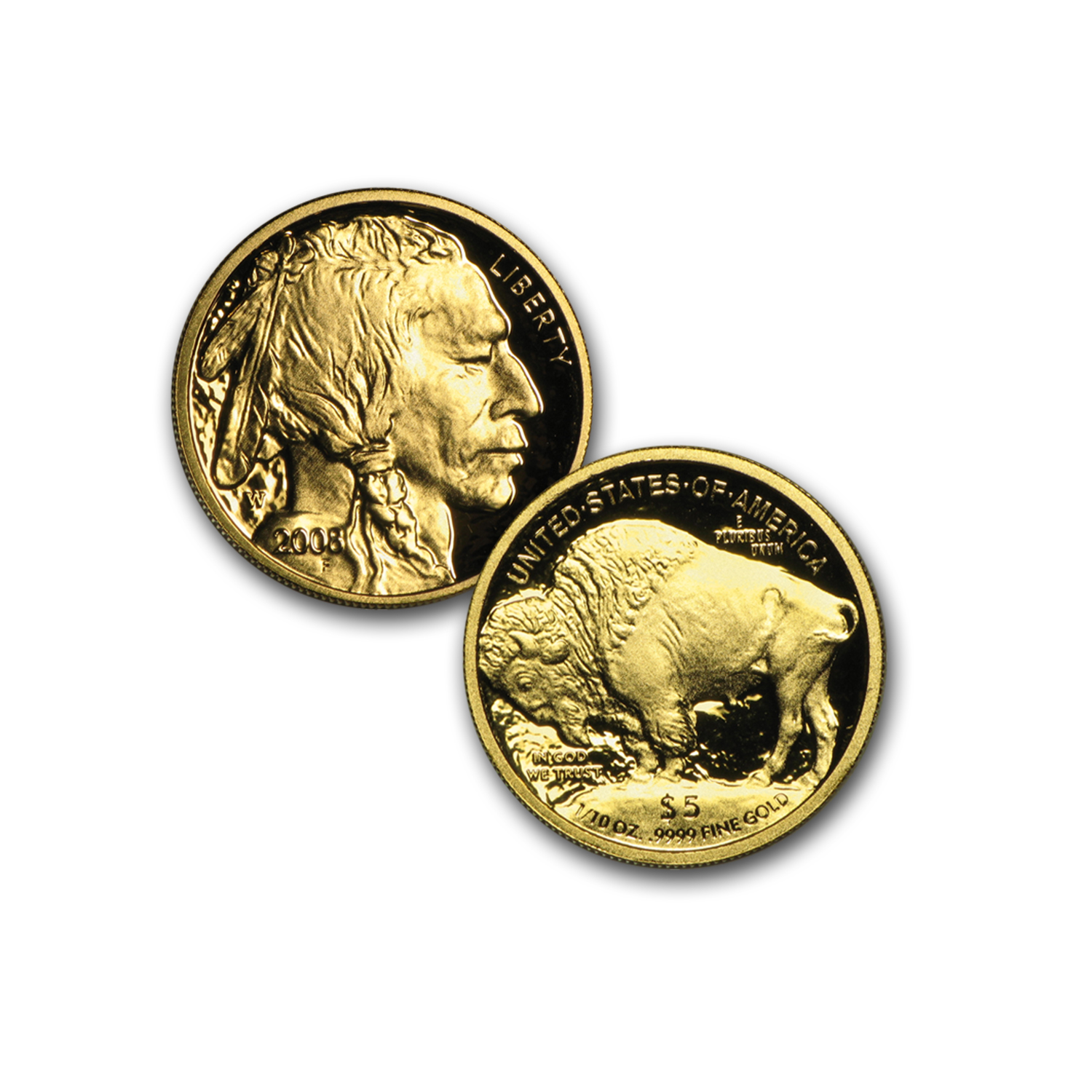 Buy 2008-W 4-Coin Proof Gold Buffalo Set (w/Box & COA) | APMEX