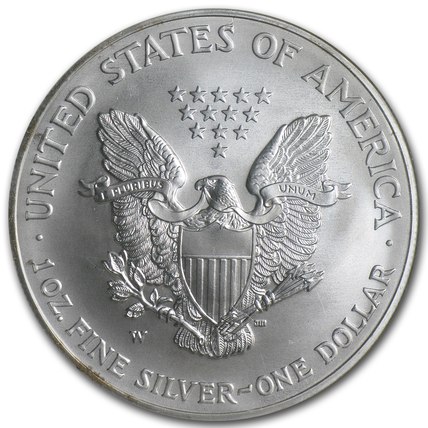 Buy 2008-W Burnished American Silver Eagle MS-69 NGC (Rev '07) | APMEX