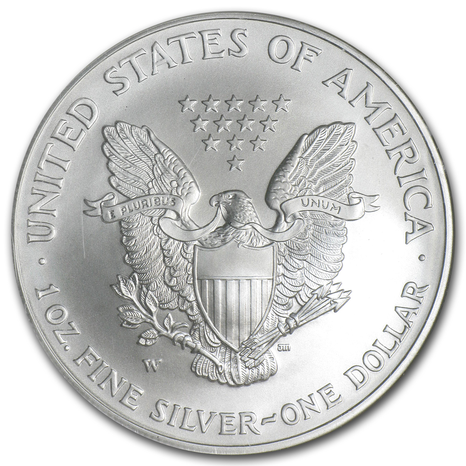 Buy 2008-W Burnished American Silver Eagle MS-70 NGC (ER, Rev '07