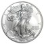 2008-W Burnished American Silver Eagle (Rev '07, w/Box & COA)