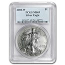 2008-W Burnished American Silver Eagle SP-69 PCGS