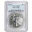 2008-W Burnished American Silver Eagle SP-69 PCGS