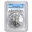 2008-W Burnished American Silver Eagle SP-70 PCGS (Rev '07)