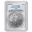 2008-W Burnished American Silver Eagle SP/MS-69 PCGS (Rev '07)