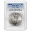 2008-W Burnished American Silver Eagle SP/MS-70 PCGS