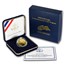2008-W Gold $5 Commem Bald Eagle Proof (w/Box & COA)