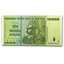 2008 Zimbabwe 10 Trillion Dollars Two Towers Unc
