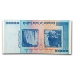 2008 Zimbabwe 100 Trillion Dollars Cape Buffalo CU-66 EPQ PMG