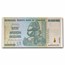 2008 Zimbabwe 50 Million Dollars Water Buffalo Fort Avg Circ