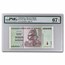 2008 Zimbabwe 50 Trillion Dollars Dam Elephant CU-67 EPQ PMG