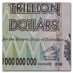 2008 Zimbabwe 50 Trillion Dollars Dam Elephant CU-68 PPQ PCGS