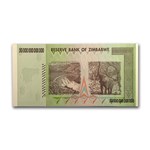 2008 Zimbabwe 50 Trillion Dollars Rock Formation Dam Elephant Unc