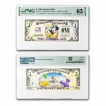 2009 $1.00 (A) Mickey & Pluto, CU-65 EPQ PMG (DIS#149)