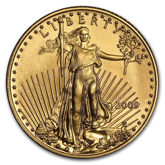2009 1/10 oz American Gold Eagle BU 2009 1/10 oz American Gold Eagle BU