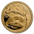 2009 1/10 oz China Gold Lunar Year of the Ox Proof