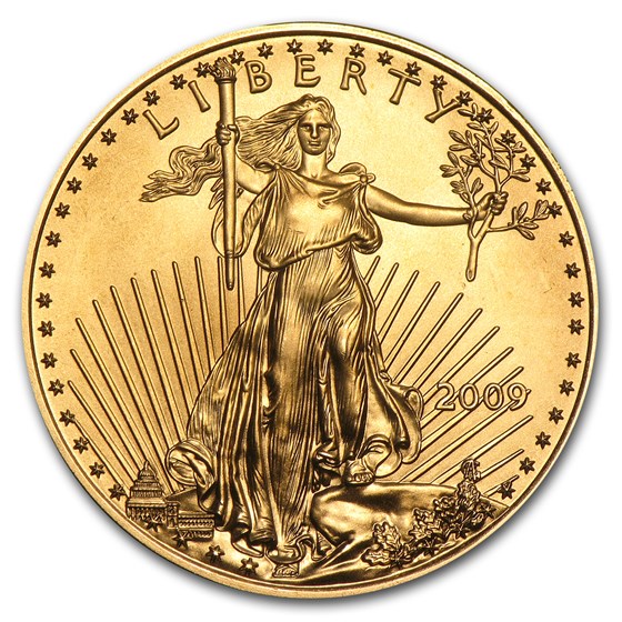 2009 1/2 oz American Gold Eagle BU 2009 1/2 oz American Gold Eagle BU