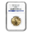2009 1/2 oz American Gold Eagle MS-69 NGC (Early Releases)