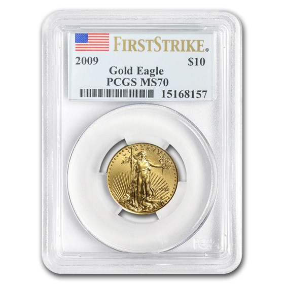 2009 1/4 oz American Gold Eagle MS-70 PCGS (FS) 2009 1/4 oz American Gold Eagle MS-70 PCGS (FS)