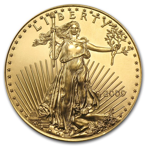 2009 1 oz American Gold Eagle BU 2009 1 oz American Gold Eagle BU