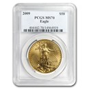 2009 1 oz American Gold Eagle MS-70 PCGS