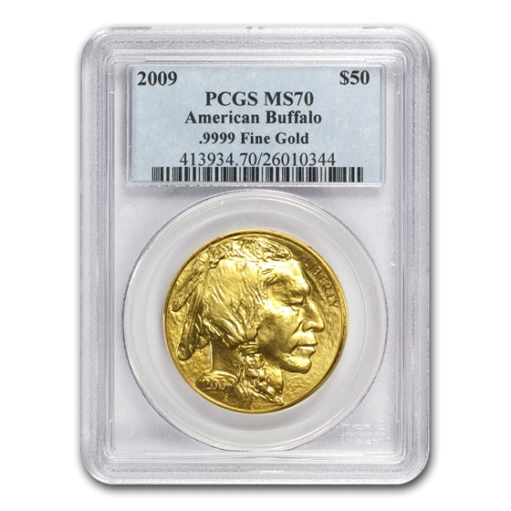 2009 1 oz Gold Buffalo MS-70 PCGS 2009 1 oz Gold Buffalo MS-70 PCGS