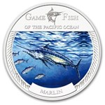 2009 1 oz Silver Game Fish of the Pacific Ocean (Marlin)