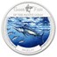 2009 1 oz Silver Game Fish of the Pacific Ocean (Marlin)