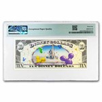2009 $10.00 (A) Celebration Party CU-64 EPQ PMG (DIS#151)