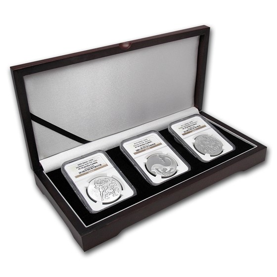 2009-11 Israel 3-Coin Silver 2 NIS Biblical Art Set PF-70 NGC 2009-11 Israel 3-Coin Silver 2 NIS Biblical Art Set PF-70 NGC