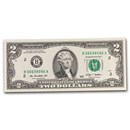 2009 $2.00 FRN CU (Random Districts)