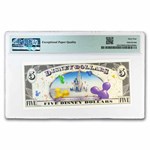 2009 $5.00 (A) Daisy & Minnie CU-64 EPQ PMG (DIS#150)