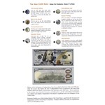 2009-A (F-Atlanta) $100 FRN CU (Fr#2187-F) 16 Note Uncut Sheet
